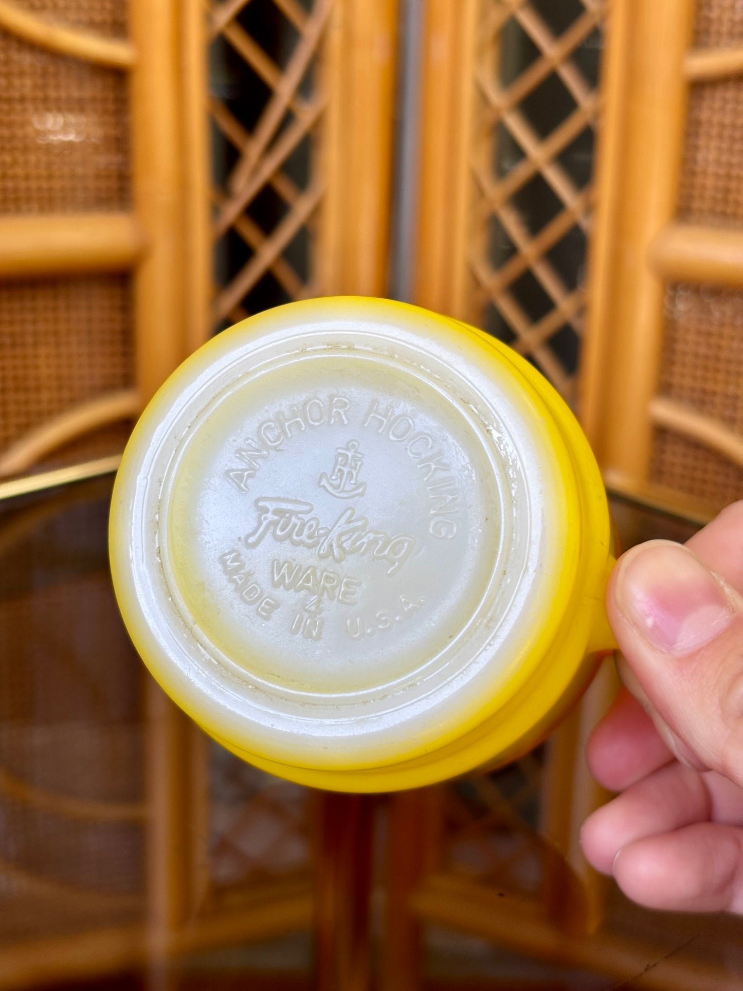 Fire King Ombré Mug