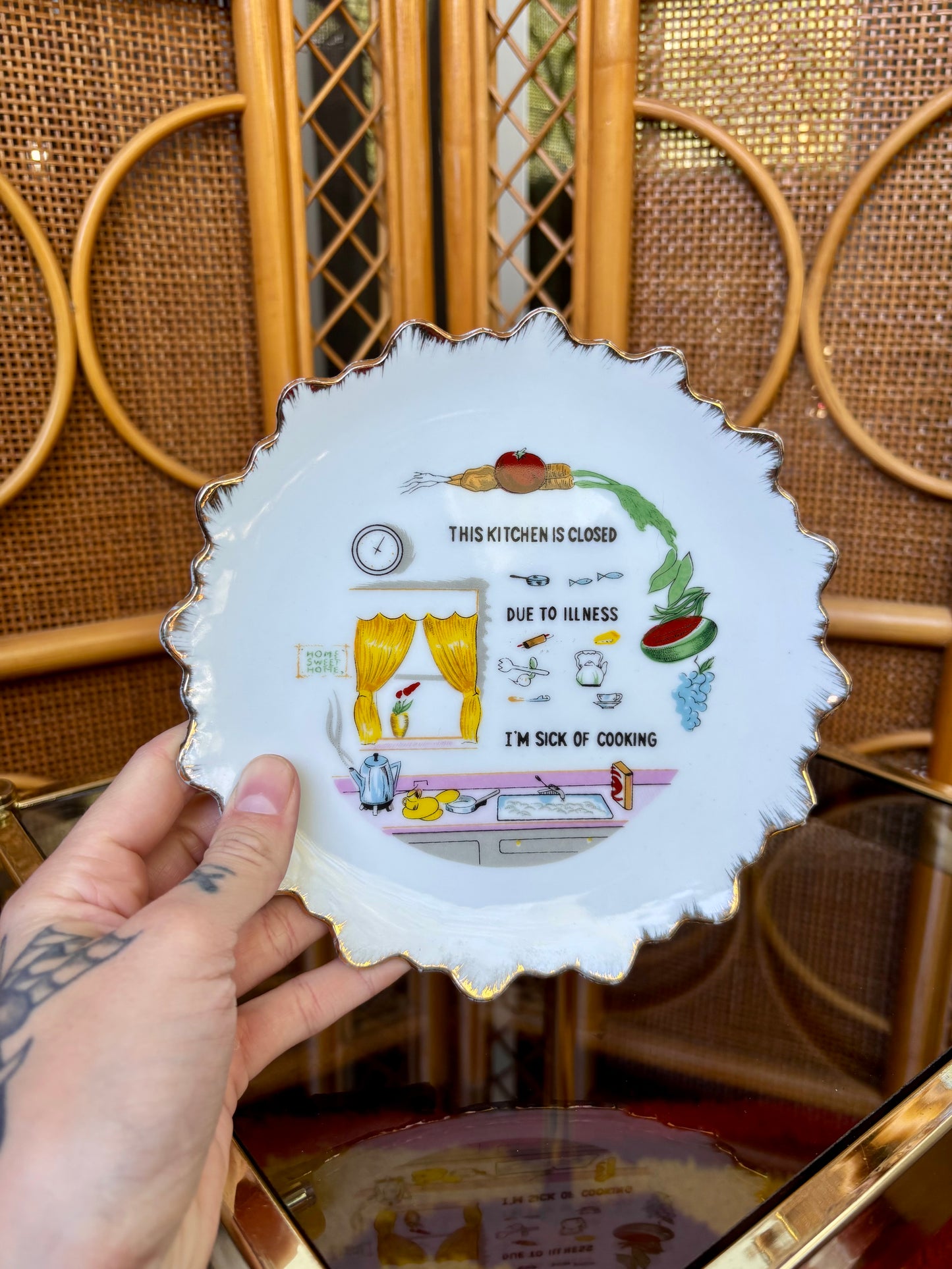 Funny Decorative Plate