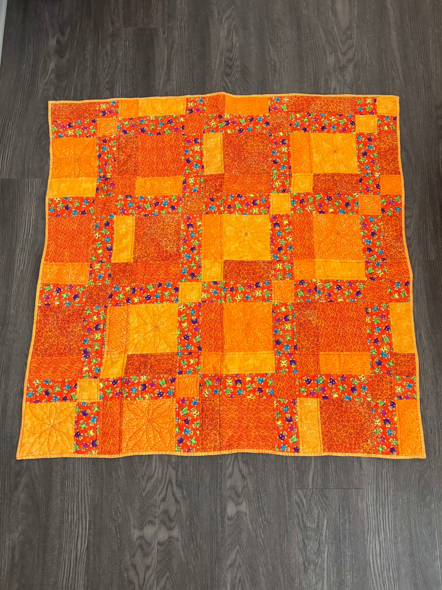 Teddy Bear Baby Blanket