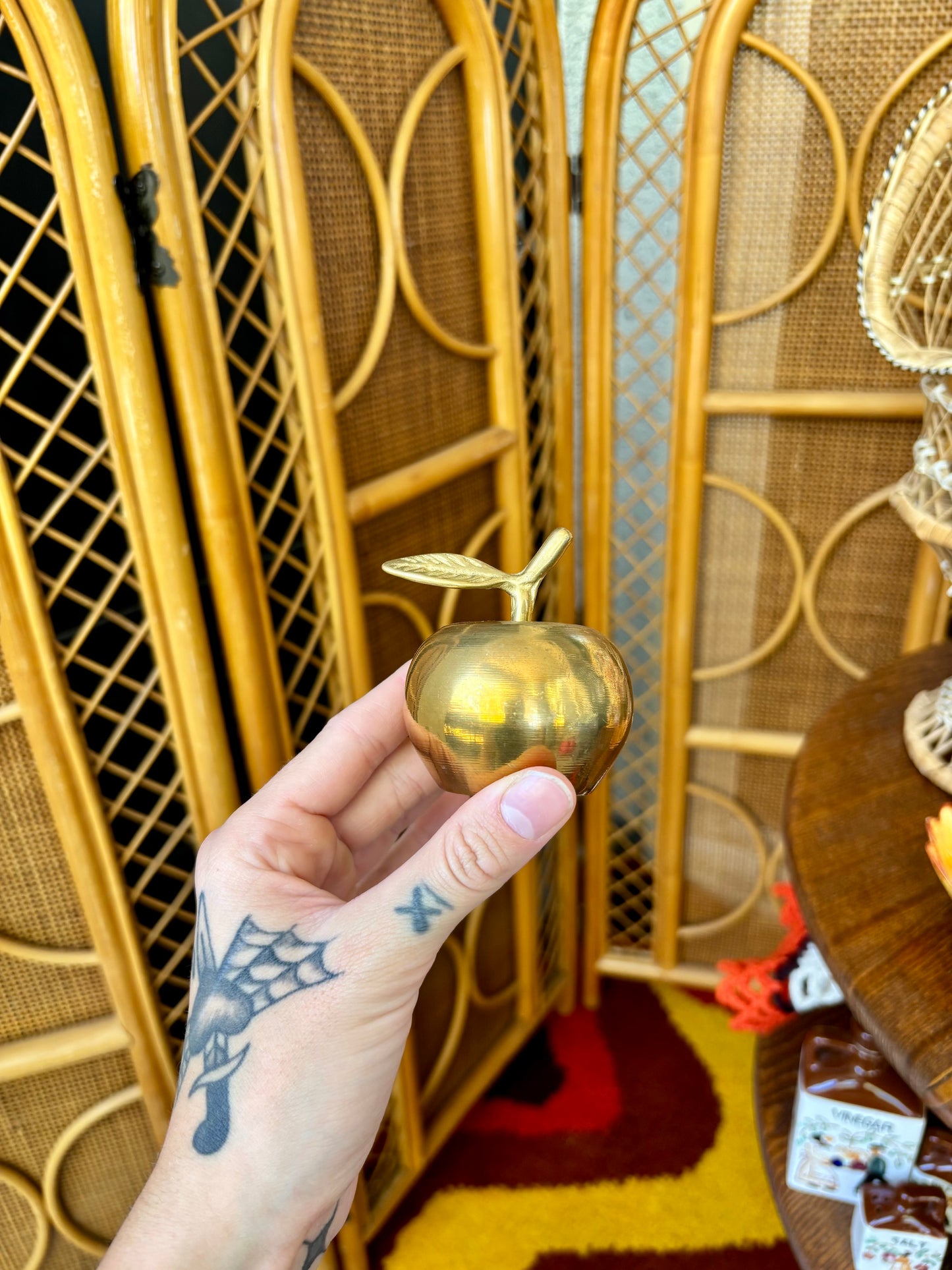 Brass Apple Bell