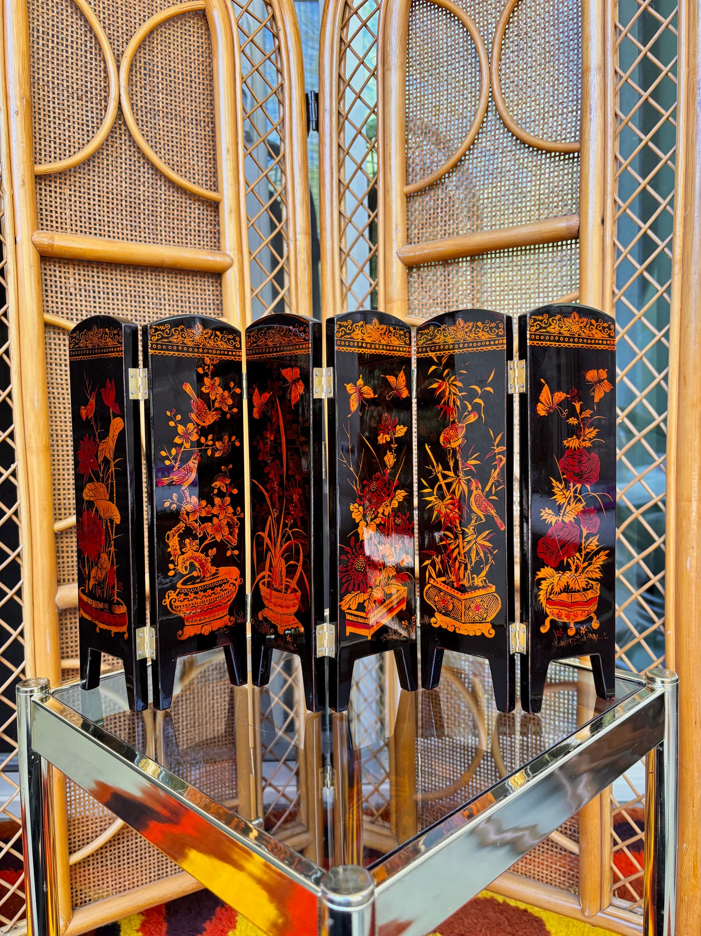 Tabletop 6-Fold Screen