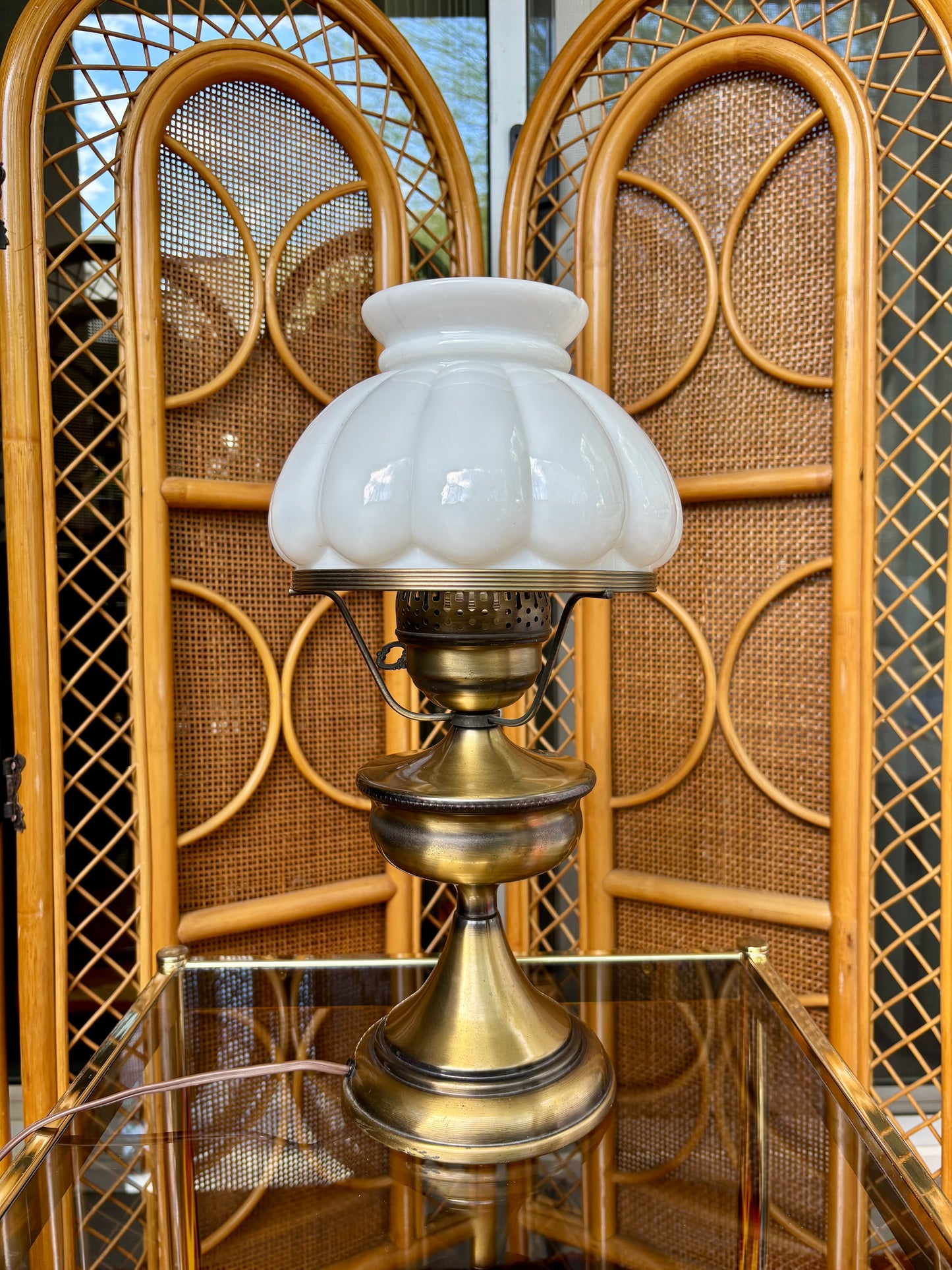 Brass Table Lamp