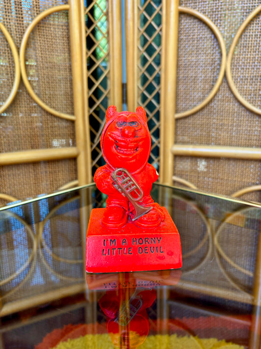 1968 Horny Devil Figurine