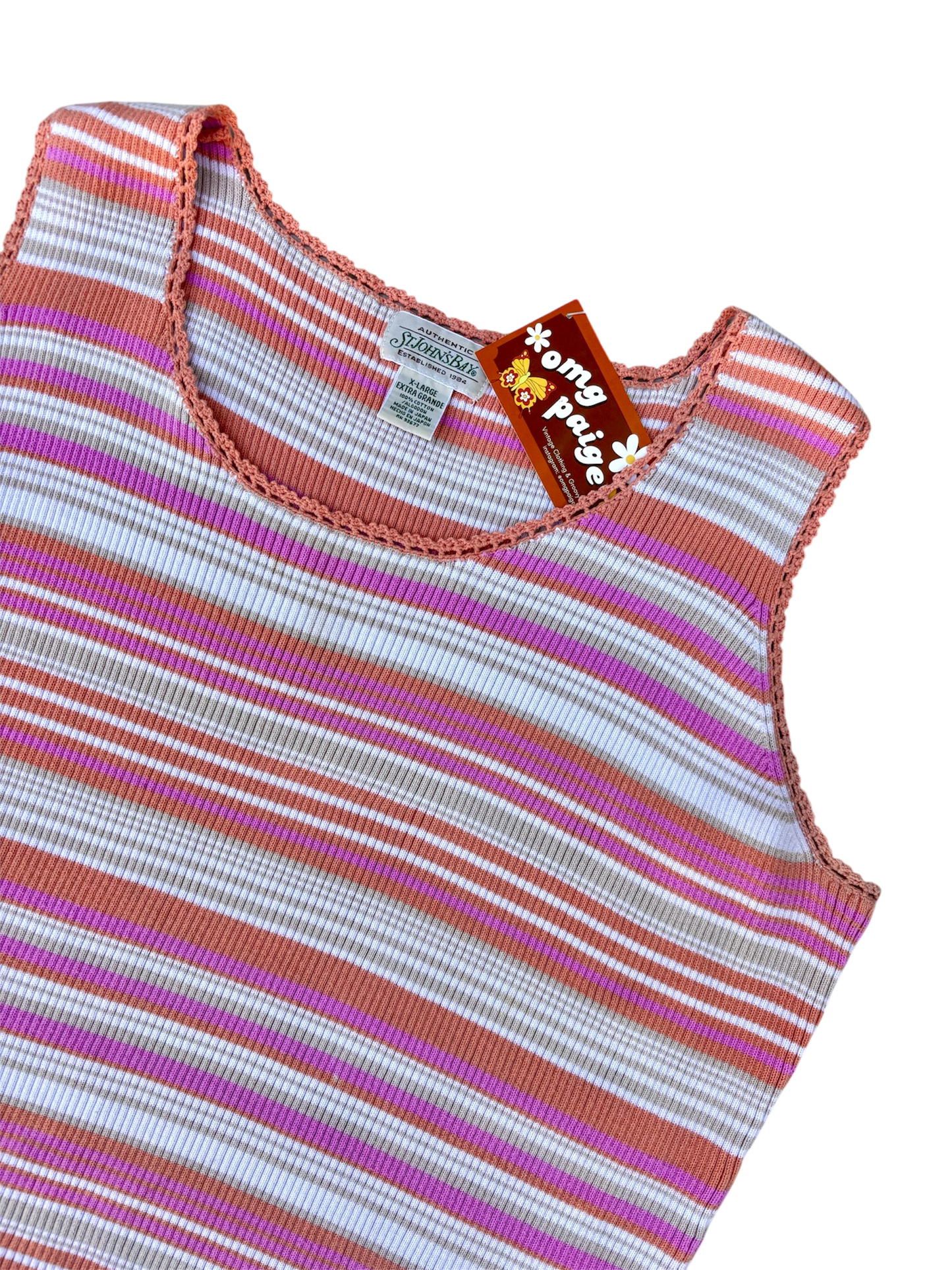 Striped Cotton Tank