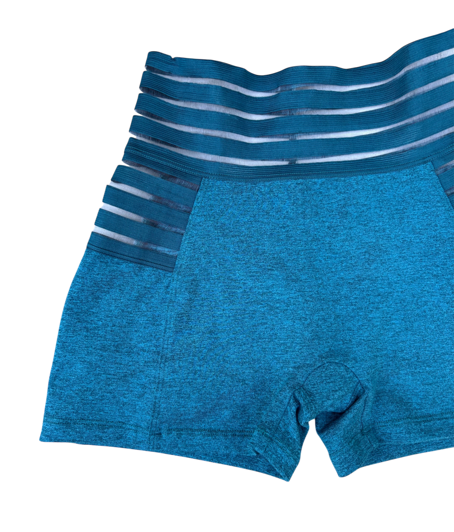 High Waisted Blue Activewear
