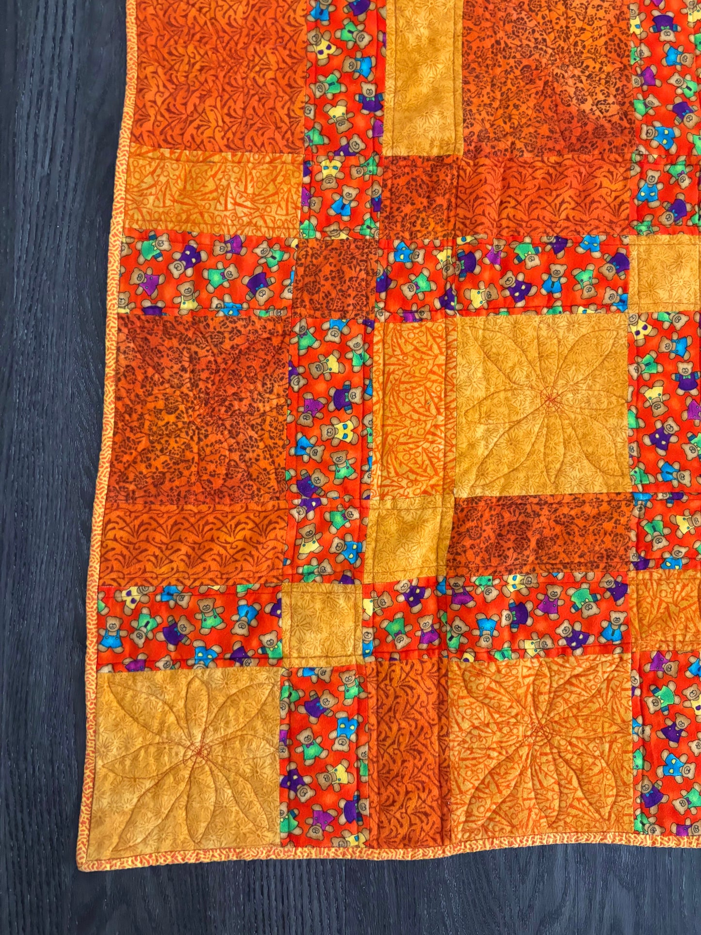 Teddy Bear Baby Blanket