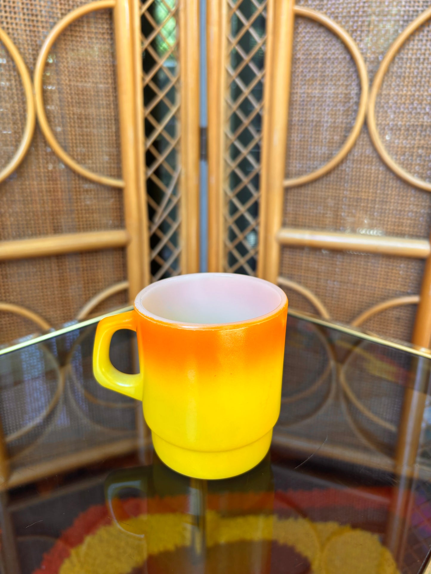 Fire King Ombré Mug