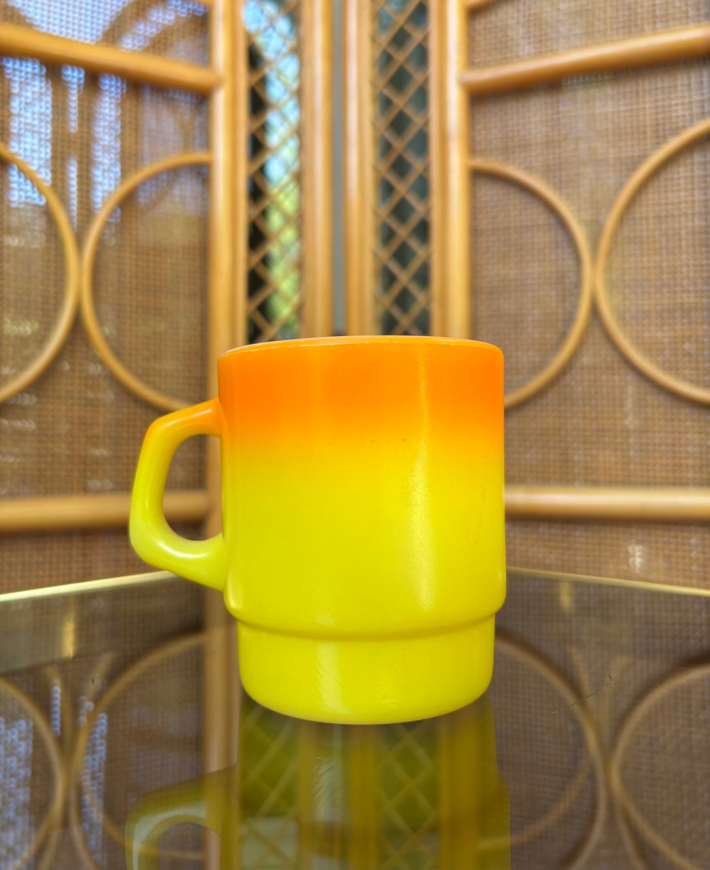 Fire King Ombré Mug