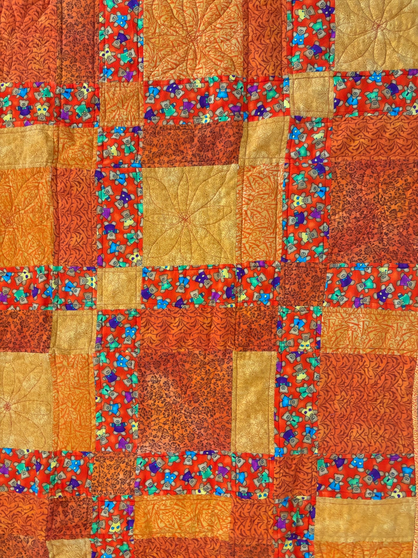 Teddy Bear Baby Blanket