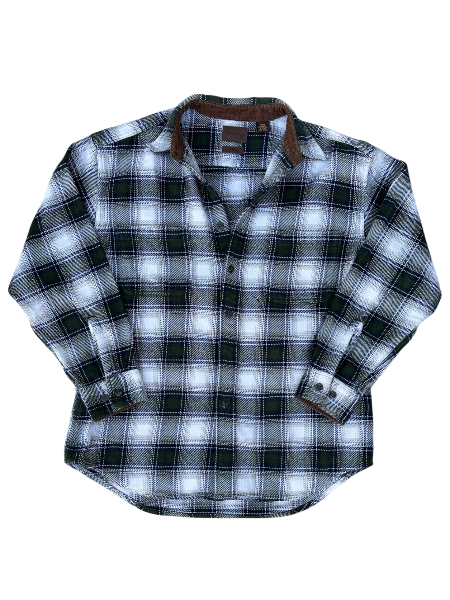 Green Cotton Flannel