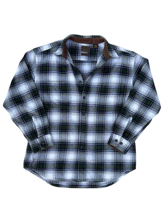 Green Cotton Flannel