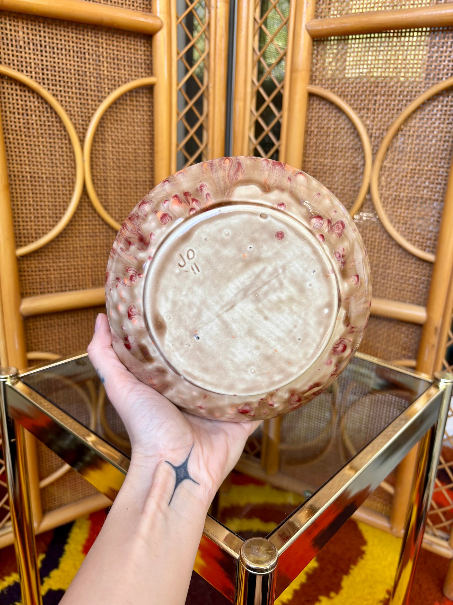 Drip Glaze Pitcher/Planter