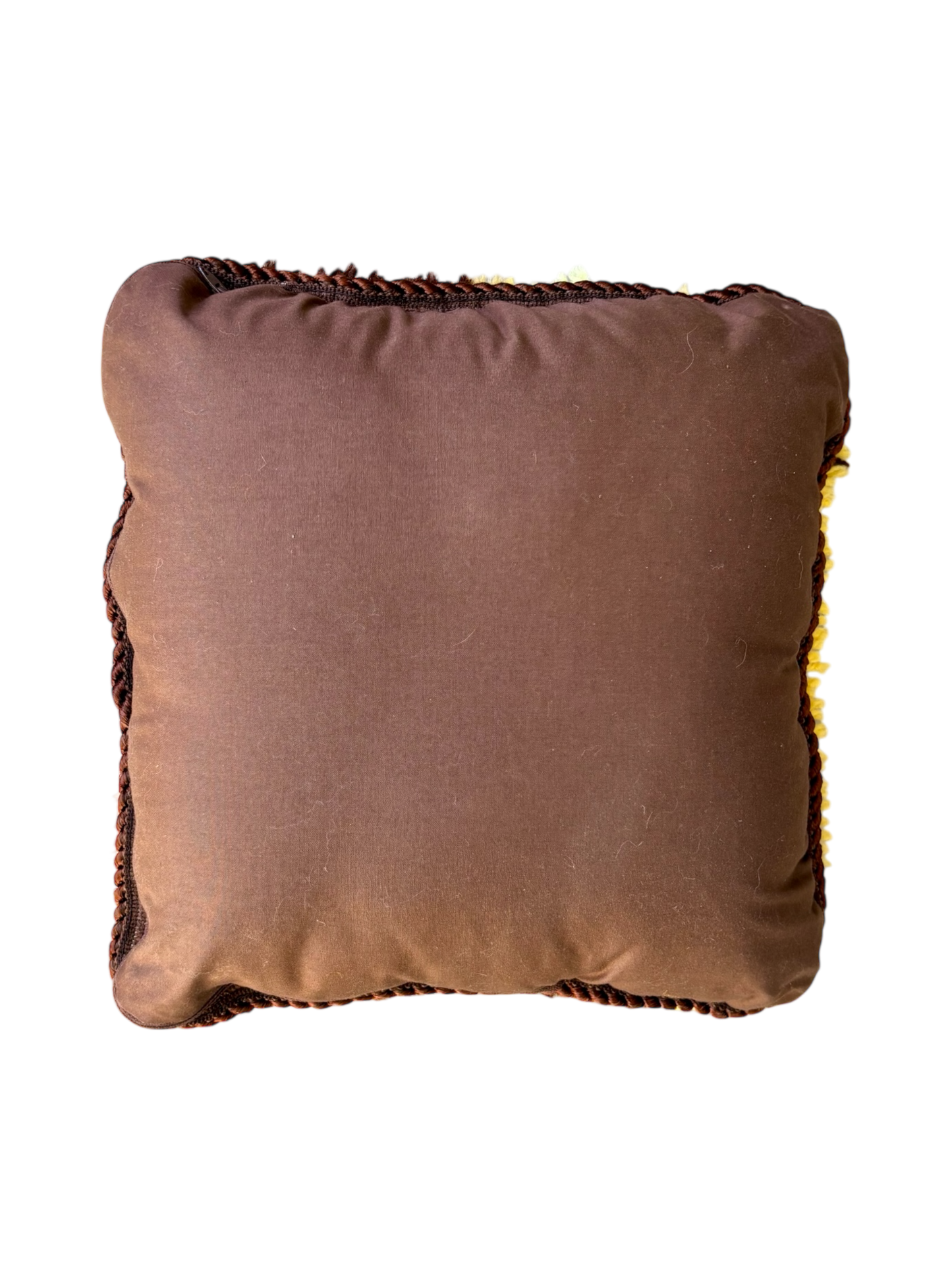 70’s Abstract Latch Hook Pillow
