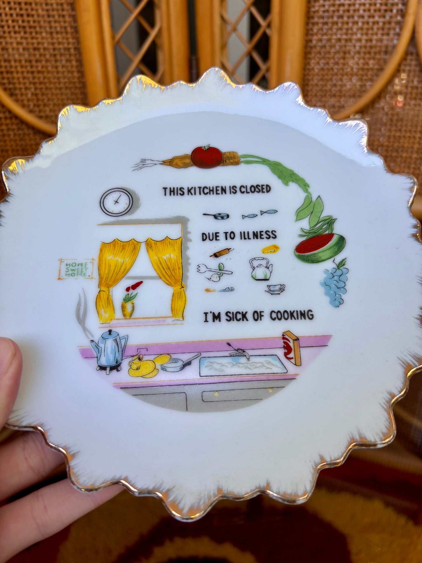 Funny Decorative Plate
