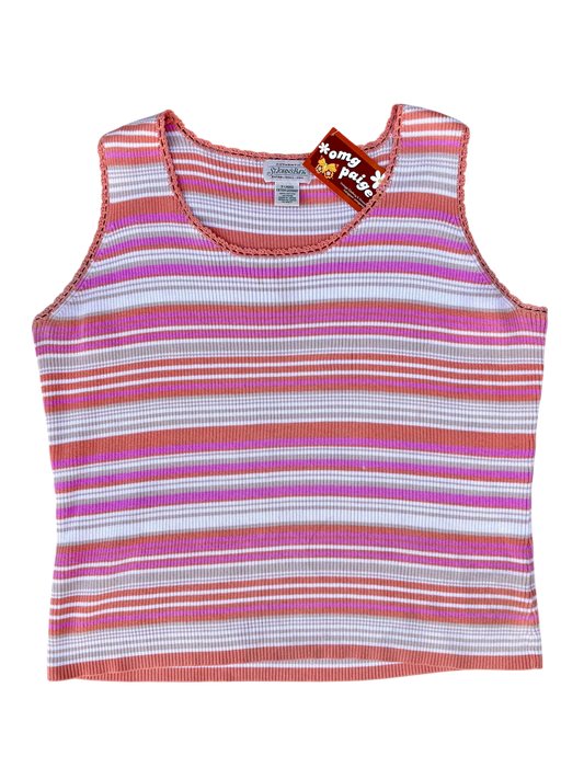 Striped Cotton Tank