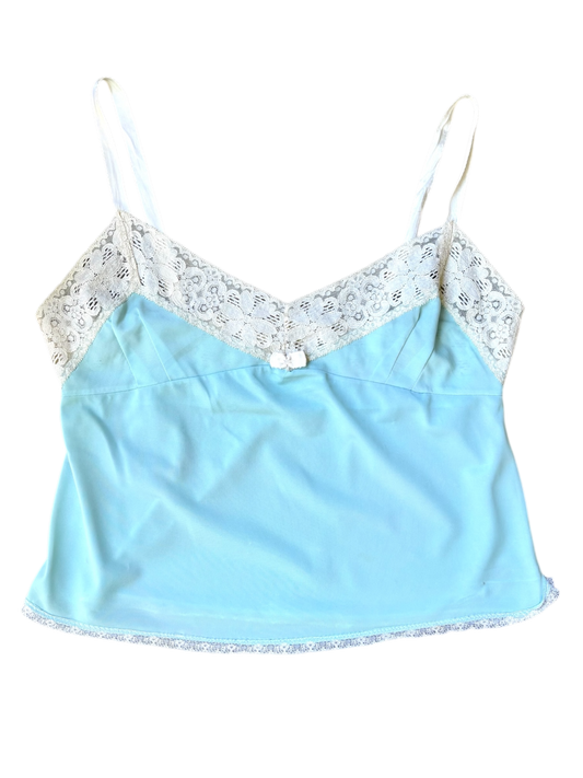 Light Blue Lingerie Top