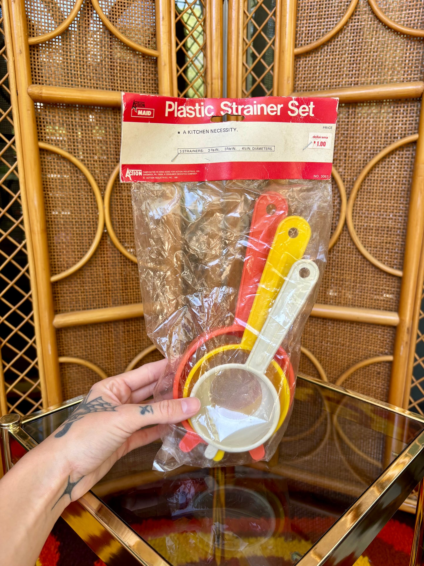 1981 Dead-stock Strainer Set