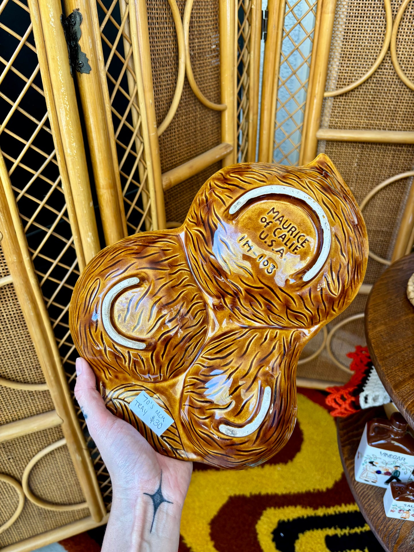 Mid Century Serving Tray