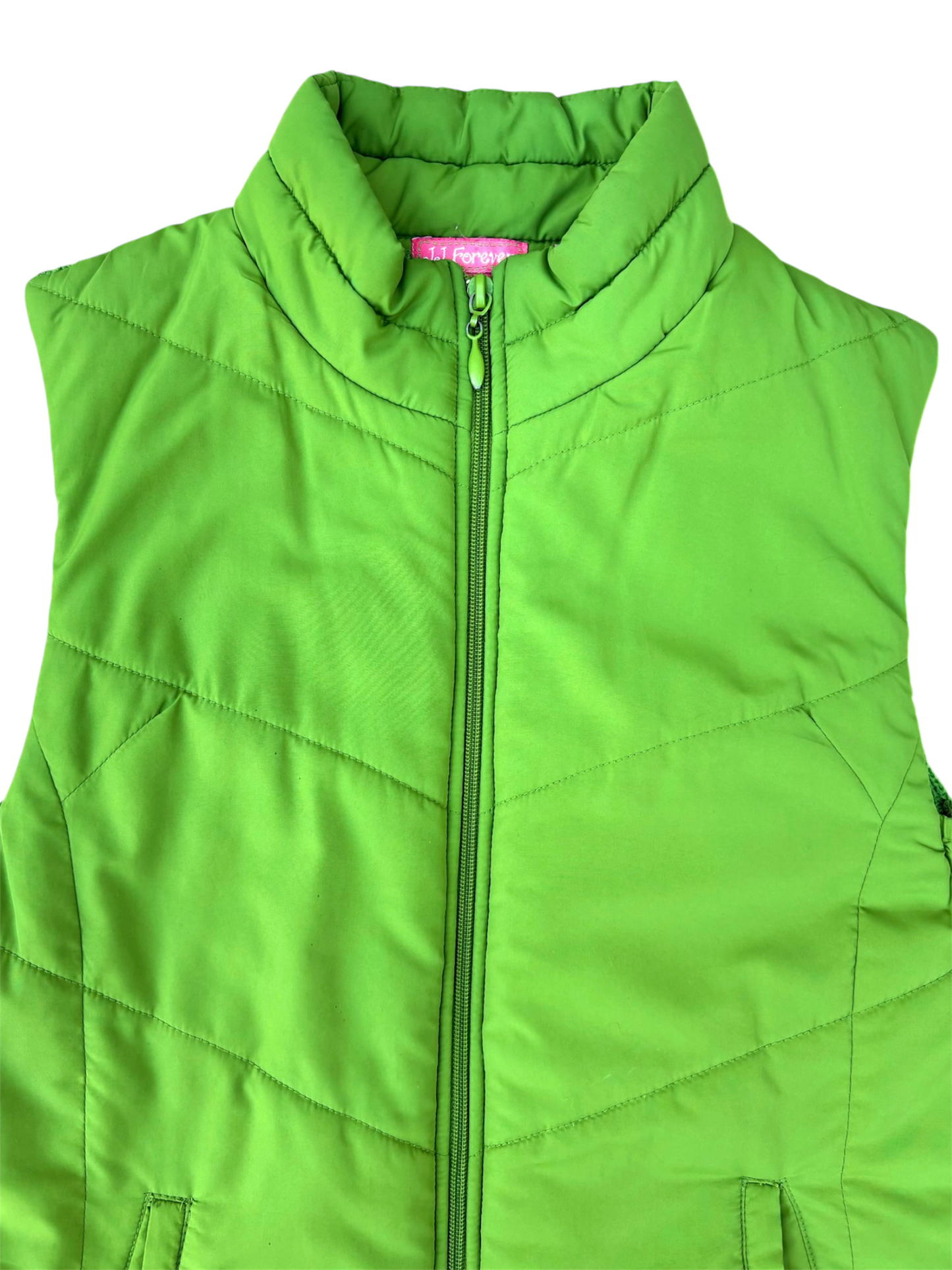 Green Puffer Vest