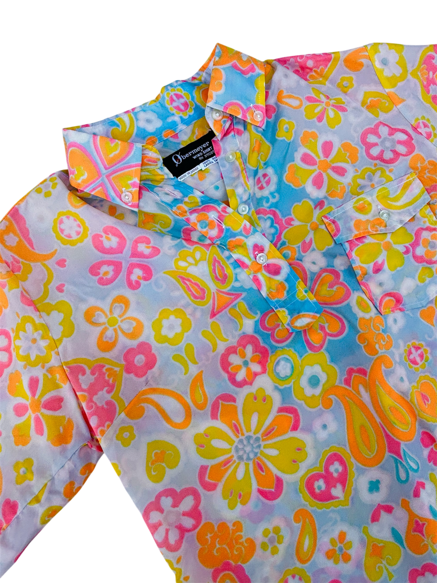 1960’s Paisley Button Up