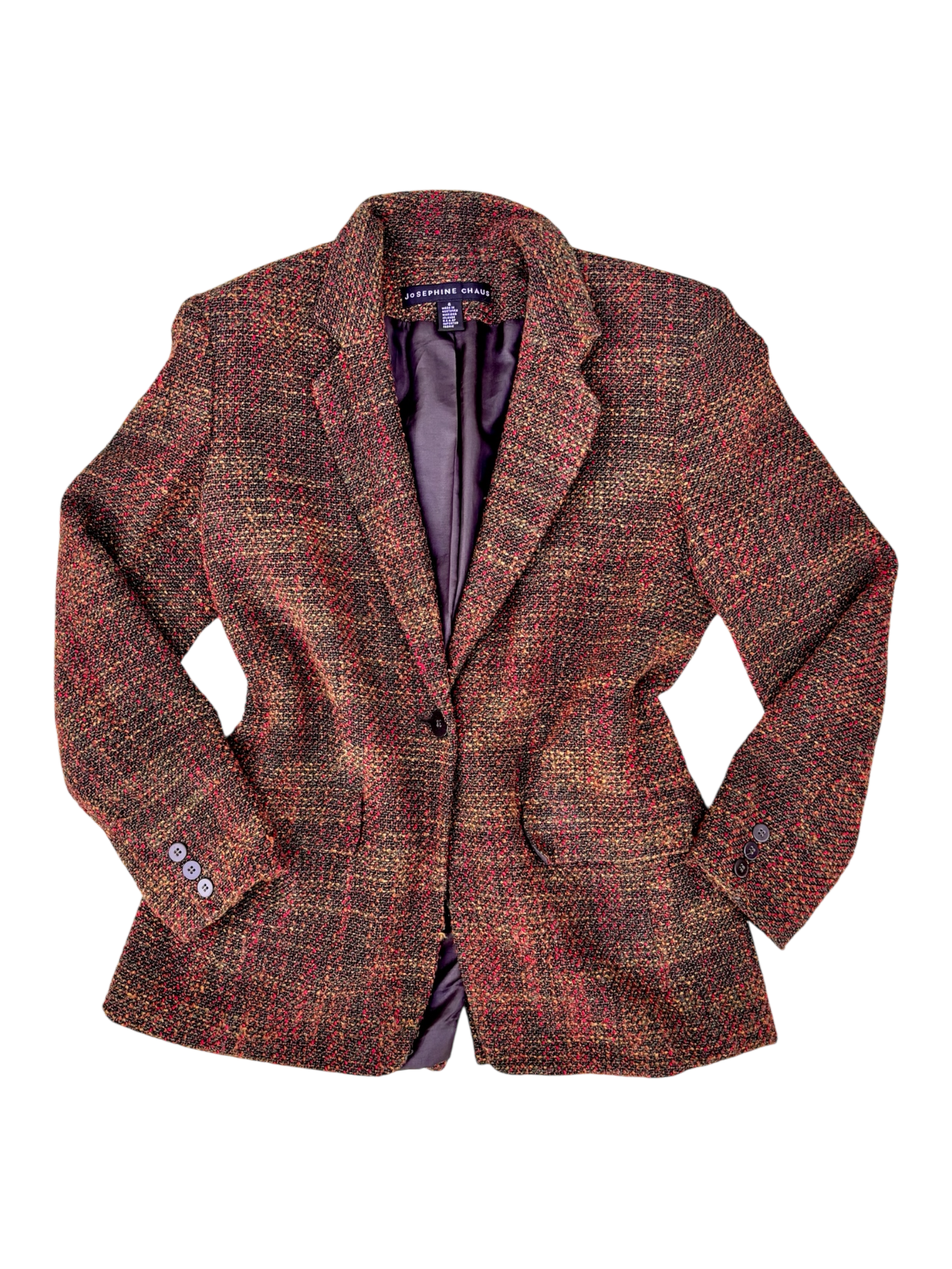 Burgundy/Brown Blazer