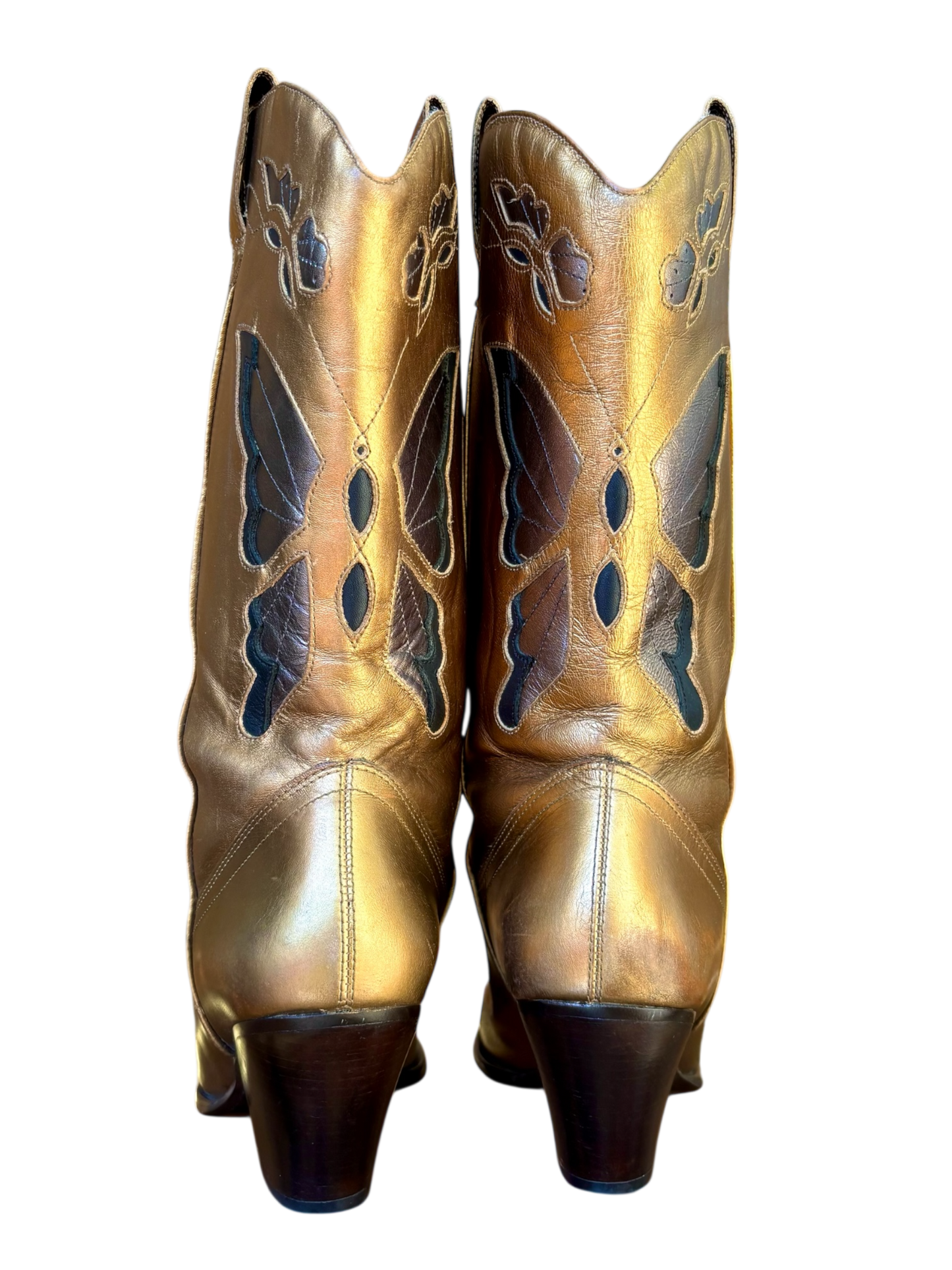 Size 9 Butterfly Cowgirl Boots￼